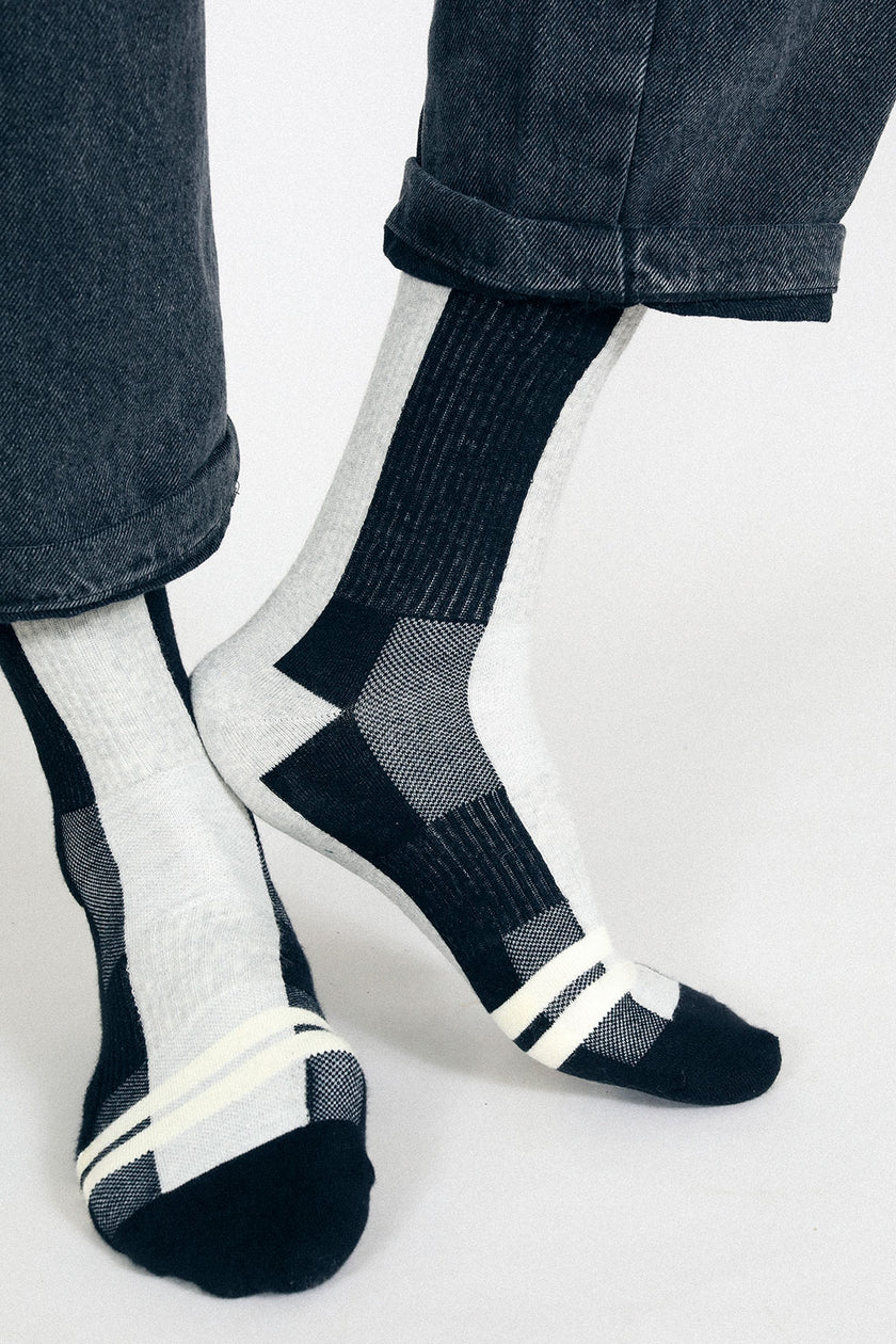 Tailored Union - Bower - Black Men's Socks -