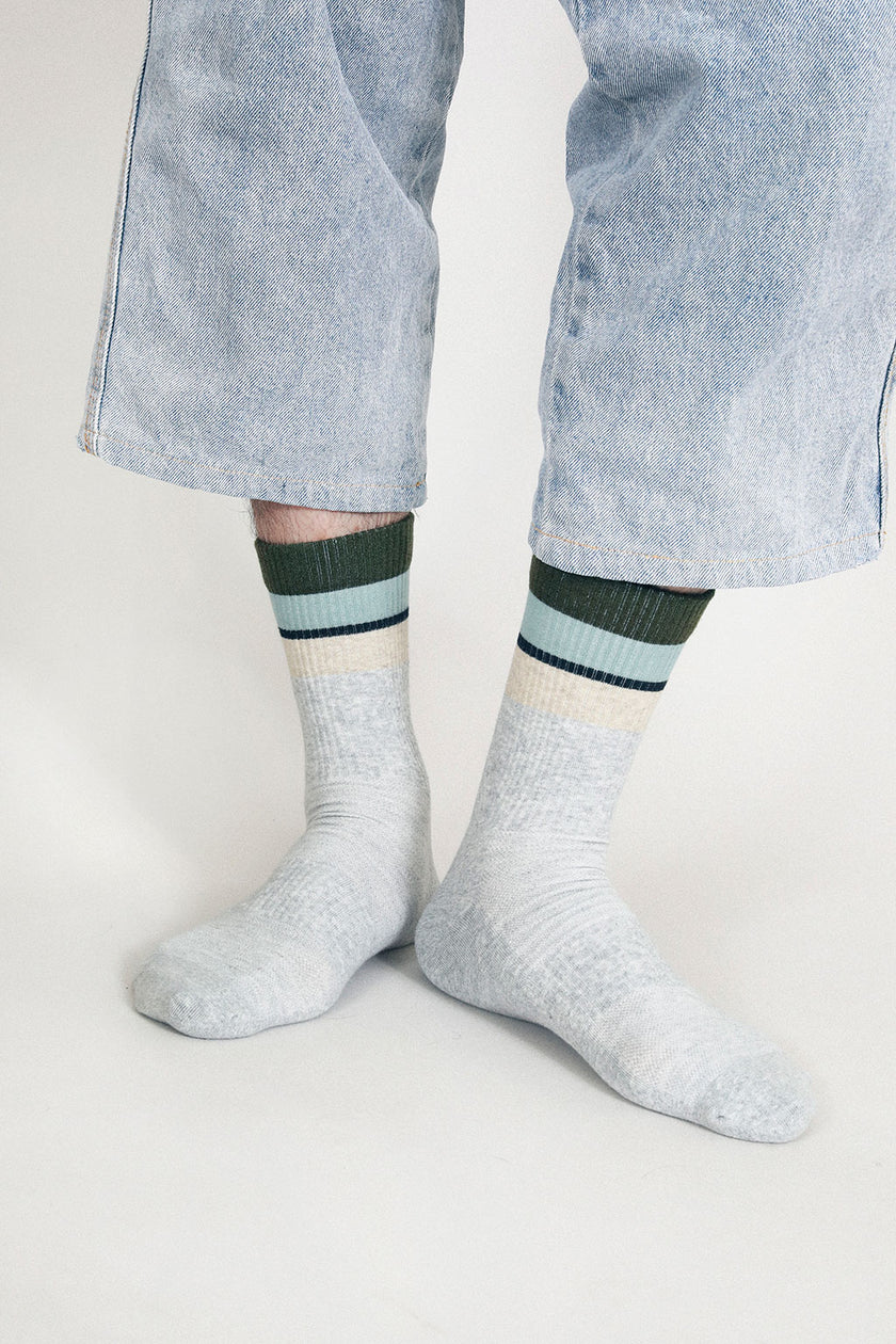Tailored Union - Sam - Heather Grey Men's Socks -