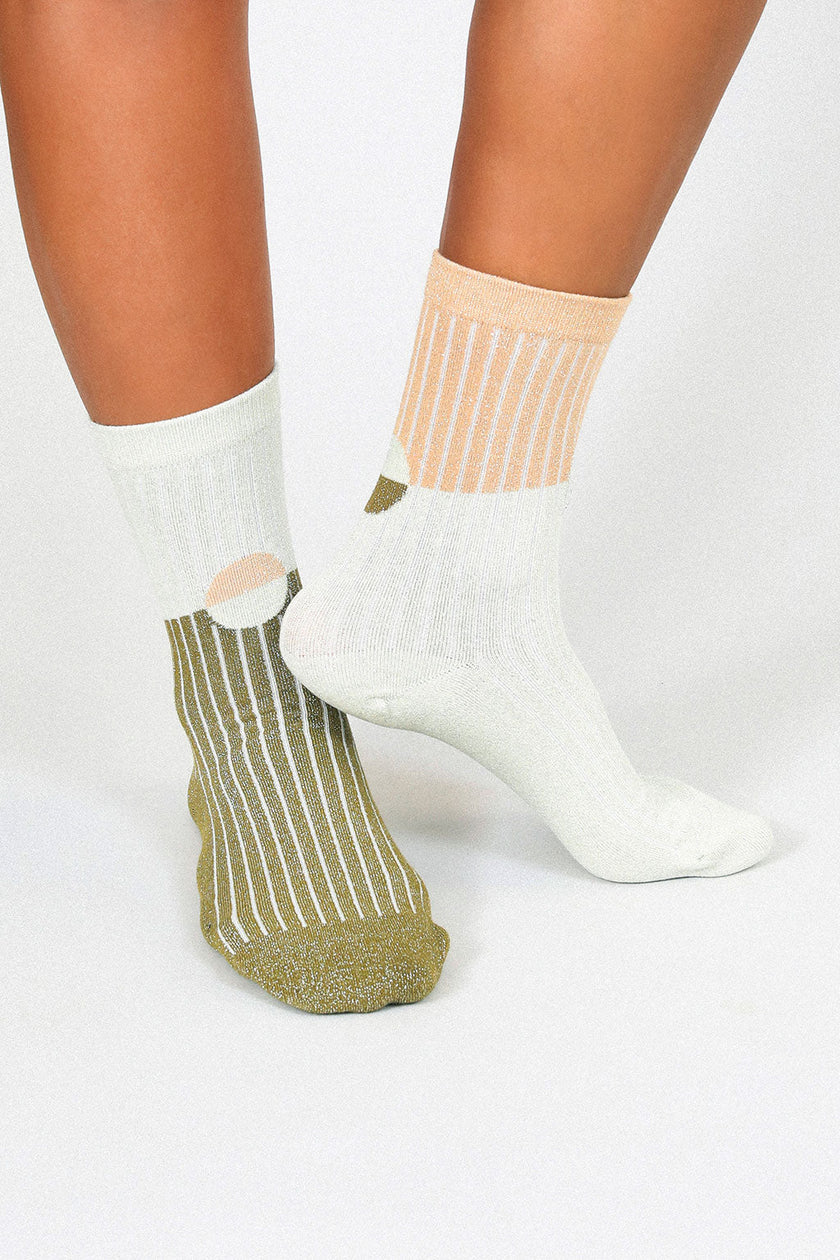 Tailored Union - Casey Socks - Olive -