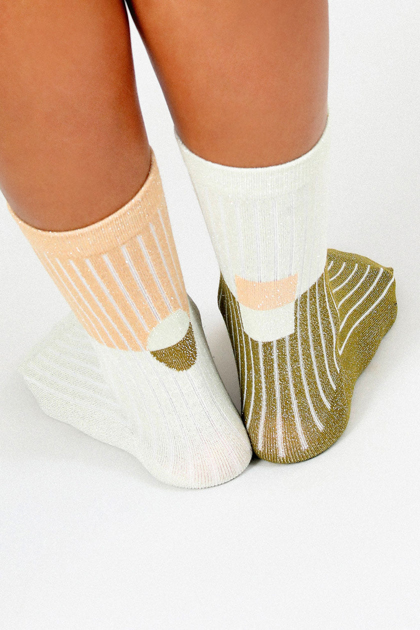 Tailored Union - Casey Socks - Olive -