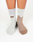 Tailored Union - Casey Socks - Pecan -