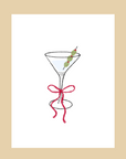 Nice Paper - Greeting Card - Martini -