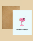 Nice Paper - Greeting Card - happy birthday to you -