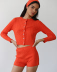 Callahan Knitwear - Valerie Short - Poppy -