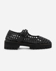 Intentionally Blank - Veronique Woven Mary Jane Flat -