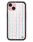 Wildflower iPhone case 15 Dollhouse Pink Cute