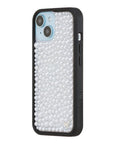 Wildflower iPhone case 15 Pearl White Cute