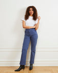 Loup - Long James Straight-Leg Work Pant - Yale Blue -