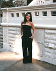 Nelle Atelier - The Zack Relaxed Trouser - Onyx -