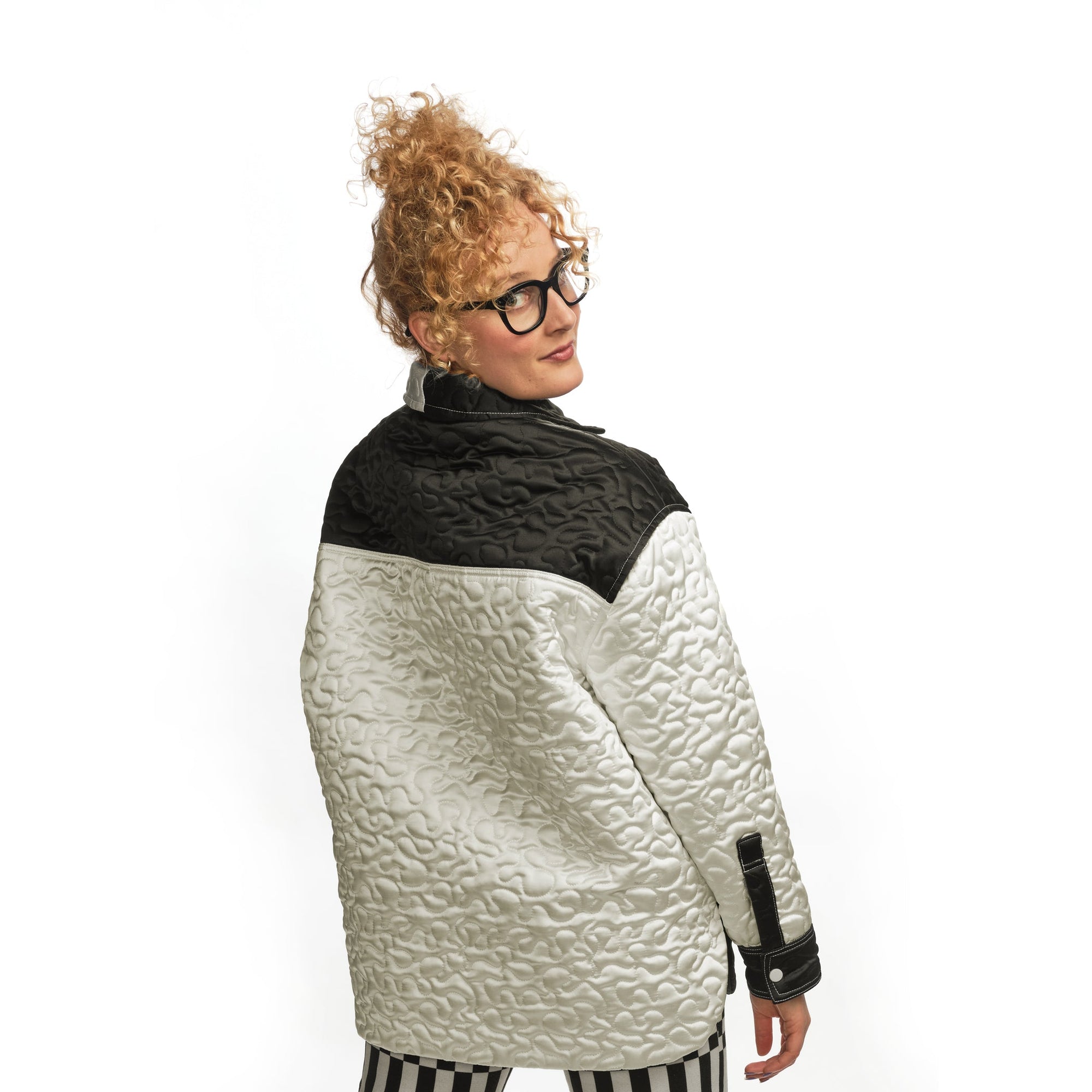 Boyko - Billie Jacket Quilted - Black/Ivory -