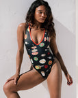 Lisa Says Gah - Gena One Piece - Caviar Dreams Black -