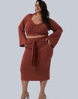 GIA/irl - Gigi Skirt - Rust -