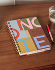 Colorblock Spiral Notebook