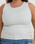 Organic Basics - Core Rib Tank Top - Dewdrop -