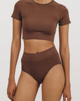Organic Basics - Smooth Hipster - Walnut -