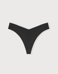 Organic Basics - Bare Thong - Black -