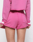 Organic Basics - Weekend Vintage Shorts - Vintage Raspberry -