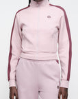 Organic Basics - Track Zip Up Jacket - Vintage Pink -