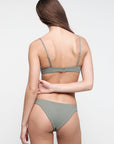 Organic Basics - Swim Cheeky Bikini Bottom - Seaweed -