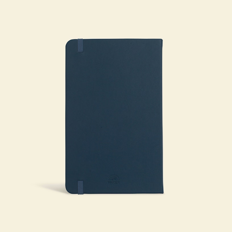 Papier - Everyday Lined Notebook - Navy -