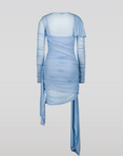 Saemdi - Cera Draped Mesh Dress -