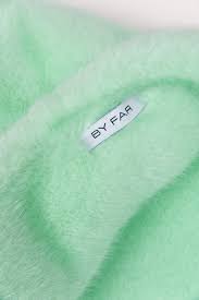 By Far - Fletcher Scarf Mint Faux Fur -