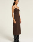 Toit Volant - Juliette Dress Brown -