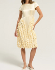 Toit Volant - Claire Dress - Butter -