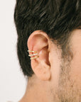 Aiori - Trio Ear Cuffs Set - Gold -