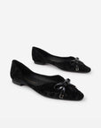 Intentionally Blank - Cecilia Velvet Ballet Flat -