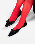 Intentionally Blank - Cecilia Velvet Ballet Flat -