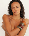 Heaven Mayhem - Luna Bangle - Burnt Orange -