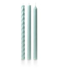 Creative Co. - Assorted Candle Tapers 3-Pack - Sea Mist -