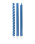 Creative Co. - Assorted Candle Tapers 3-Pack - French Blue -