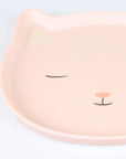 Meri Meri - Melamine Pink Cat Plate -