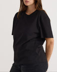 Organic Basics - True Heavy Boxy Tee - Black -