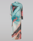 Saemdi - Lava Printed Mesh Dress -