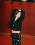 Lisa Says Gah - Issa V-Neck Cardi - Black -