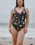 Lisa Says Gah - Gena One Piece - Caviar Dreams Black -