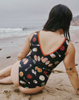Lisa Says Gah - Gena One Piece - Caviar Dreams Black -