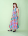 Lisa Says Gah - Vaughn Dress - Colorburst Plaid -