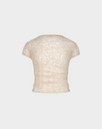 Saemdi - Lune Sheer Lace Top -