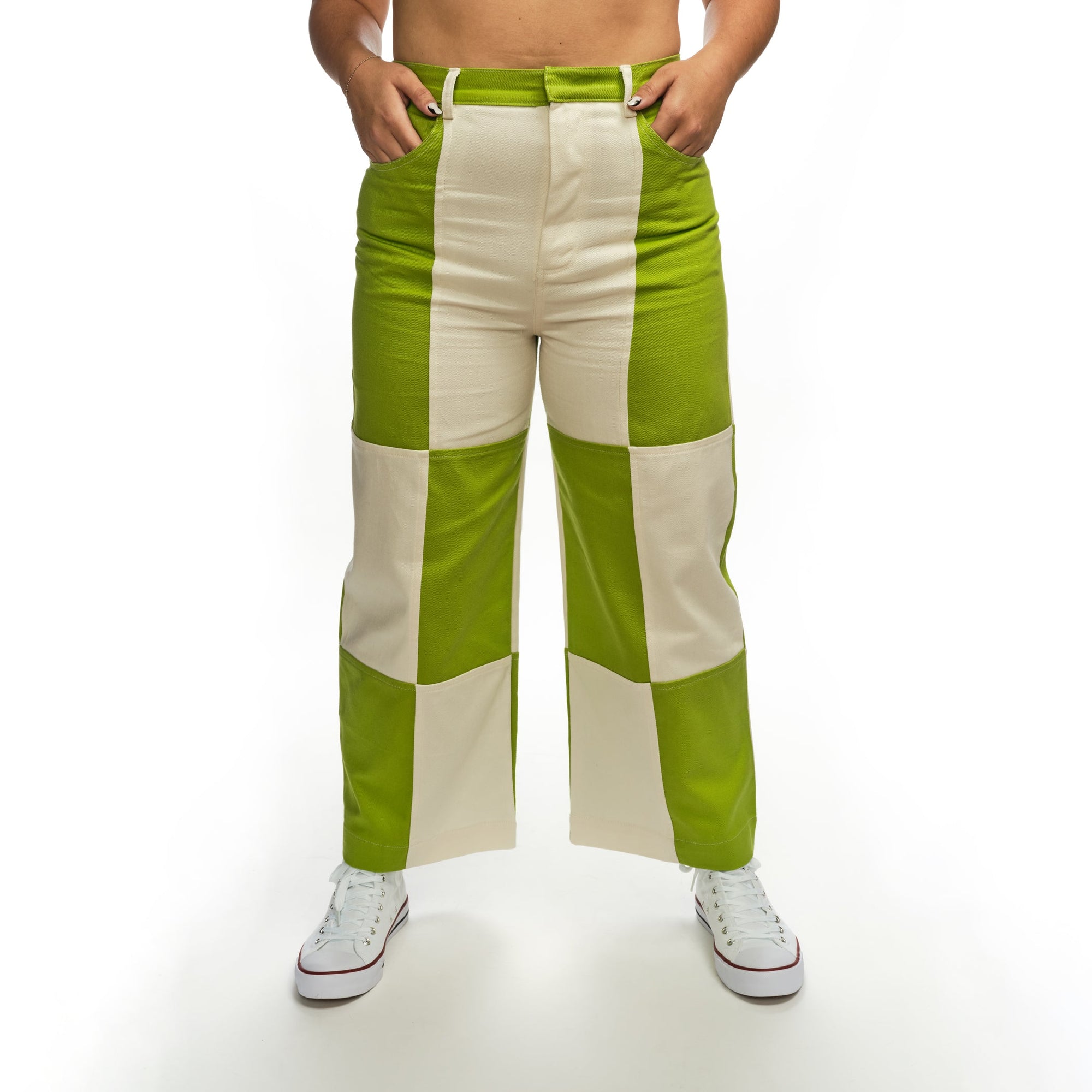 Boyko - Mccoy Pants - Lime/Ivory -