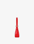 Hyer Goods - Luxe Mini Shoulder Bag - Bright Red Croco -