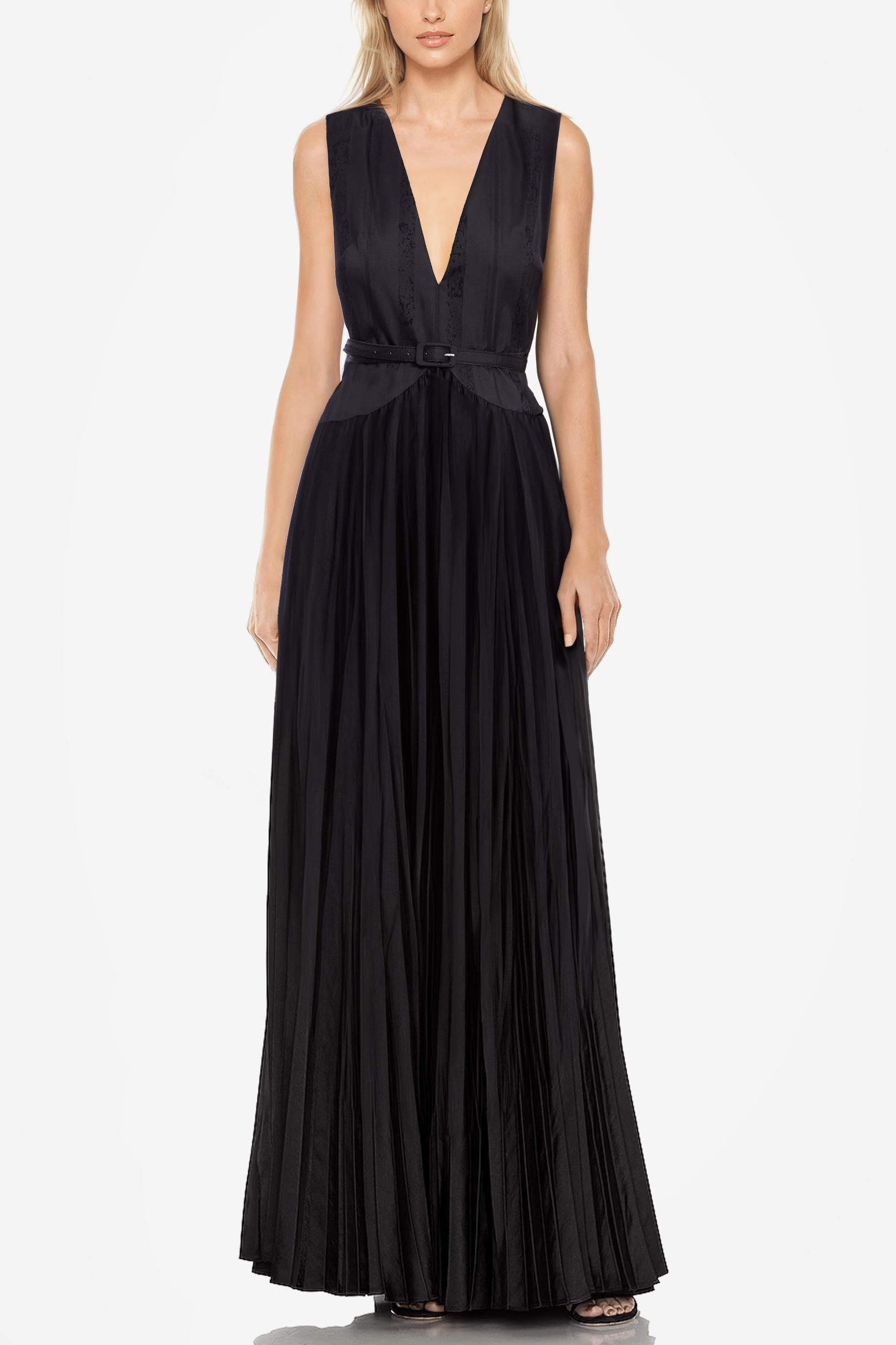 ONE33 SOCIAL - The Jaelyn - Pleated Gown -