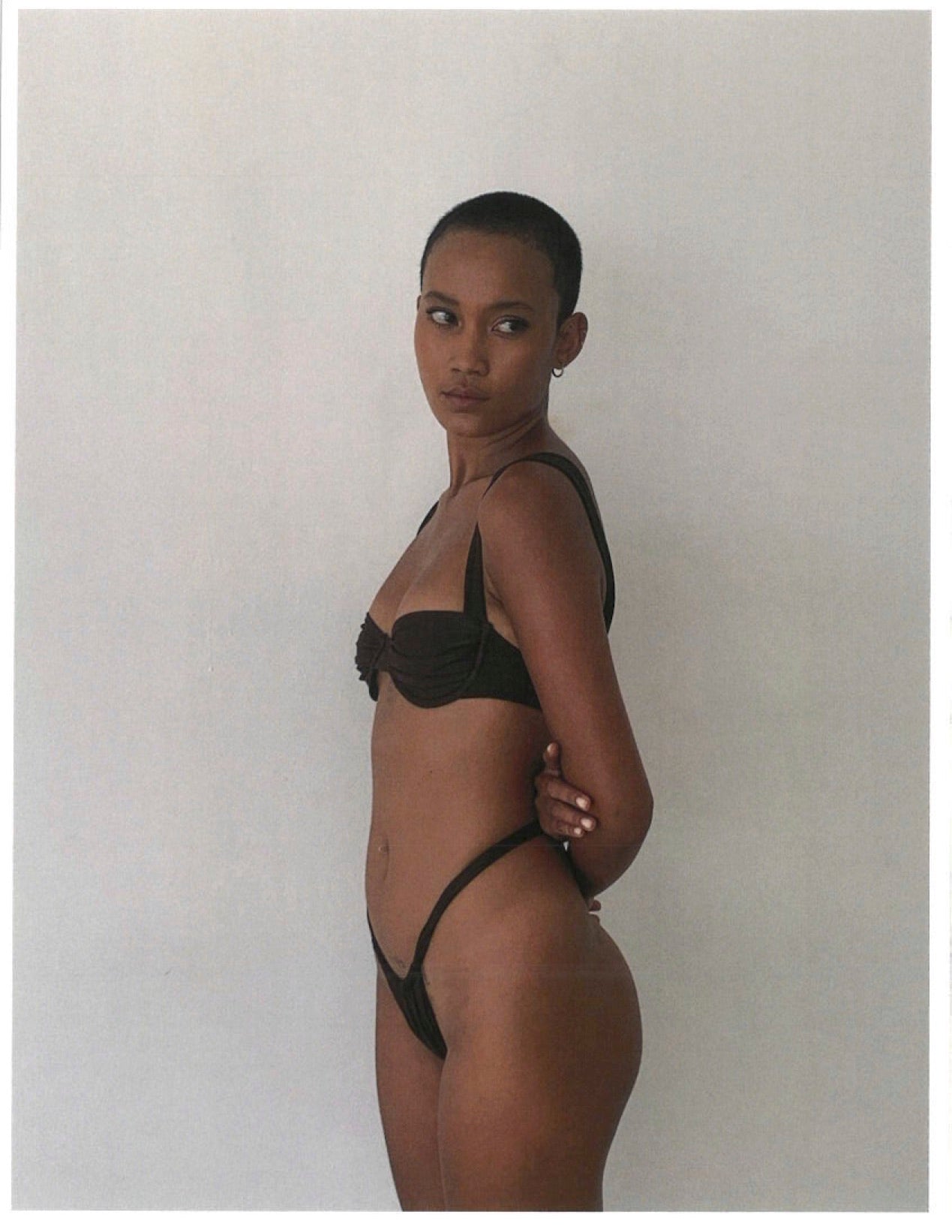 Belle The Label - Bare Bottom in Carob -