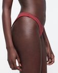 Organic Basics - Swim Cheeky Bikini Bottom - Hibiscus Kiss -