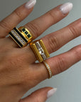 Luv Aj - Panini Ring - Onyx -