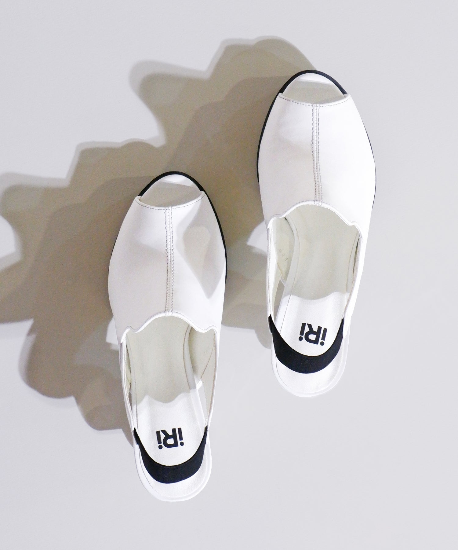 iRi - Reila White Open Toe Platform Heel -