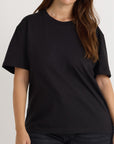 Organic Basics - True Heavy Boxy Tee - Black -